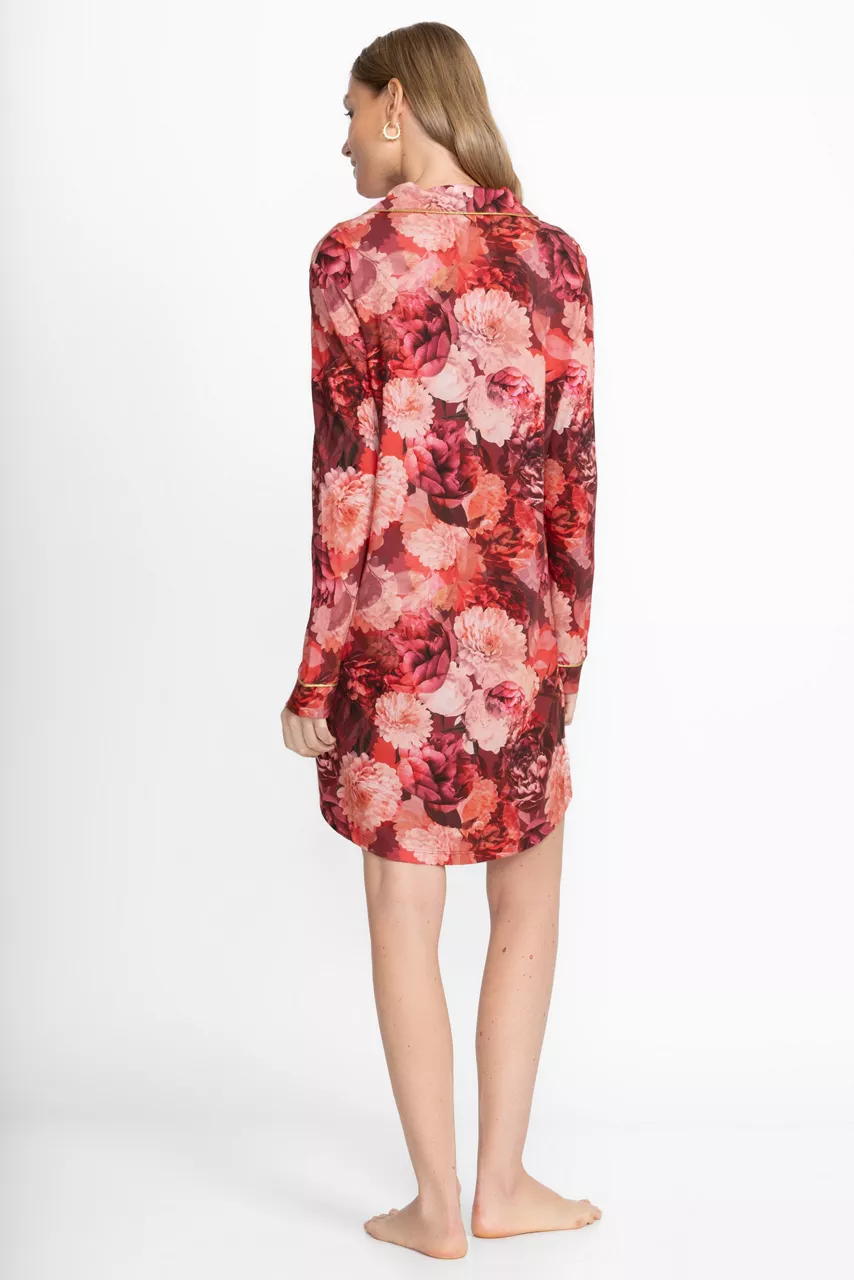 Johnny Was The Neena Long Sleeve Shirt Rosas