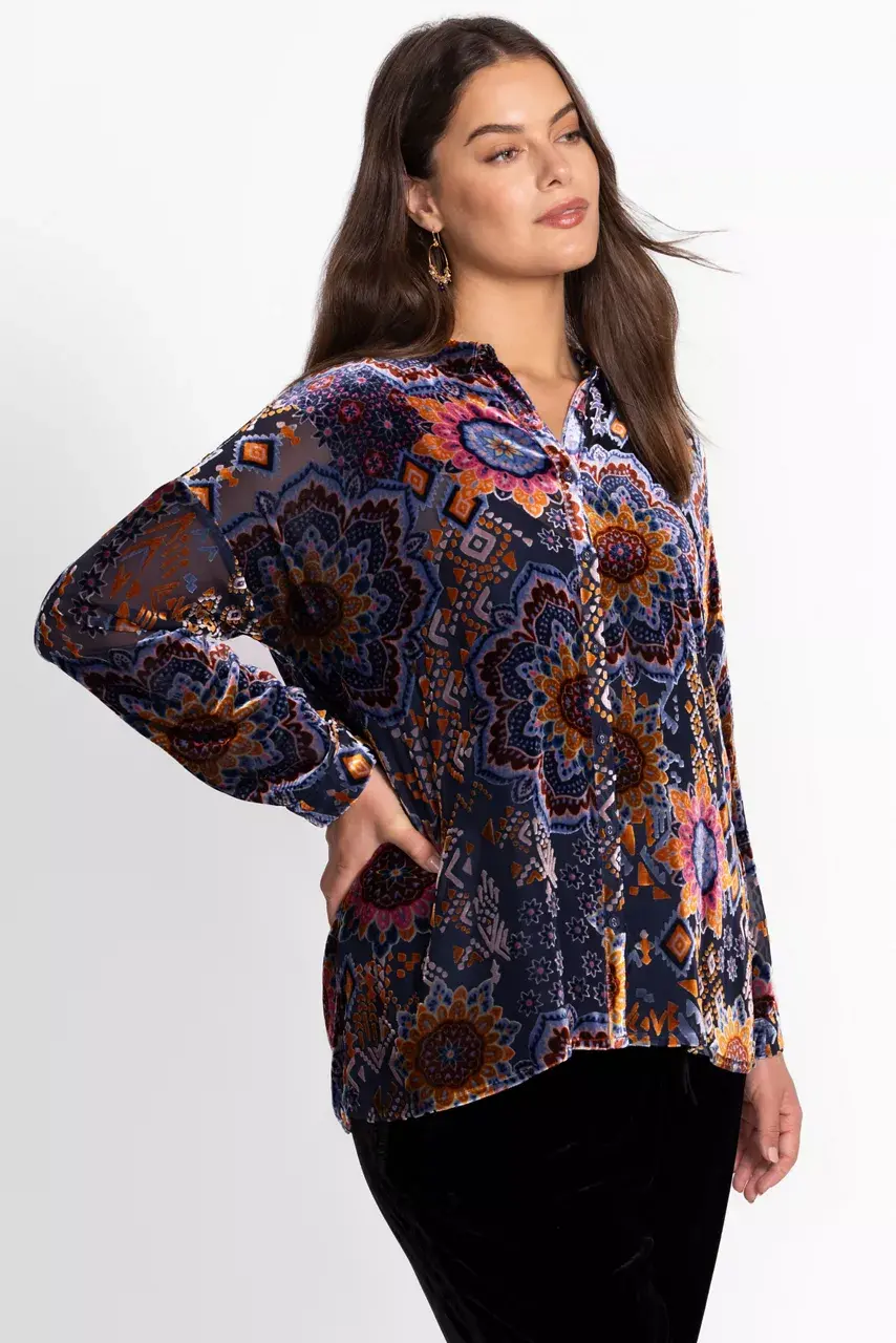 Johnny Was THE OVERSIZED AUDREY SHIRT Sisi