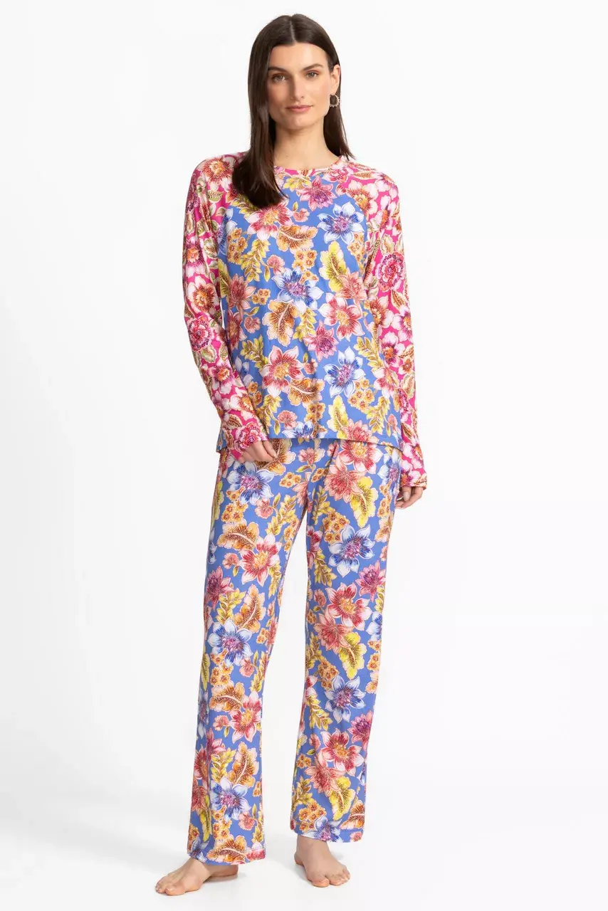 Johnny Was THE RAGLAN PJ SET Leilah