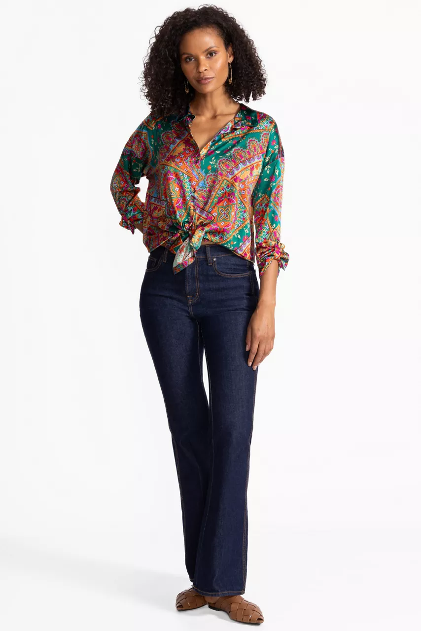 Johnny Was THE SLIM AUDREY BLOUSE Bomi