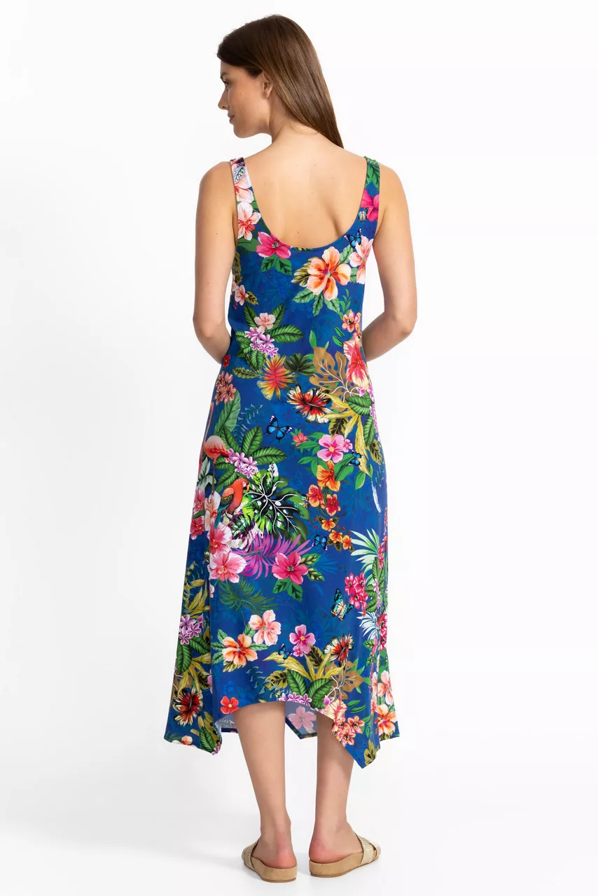 Johnny Was THE TANK SLEEP DRESS Amorina Blue