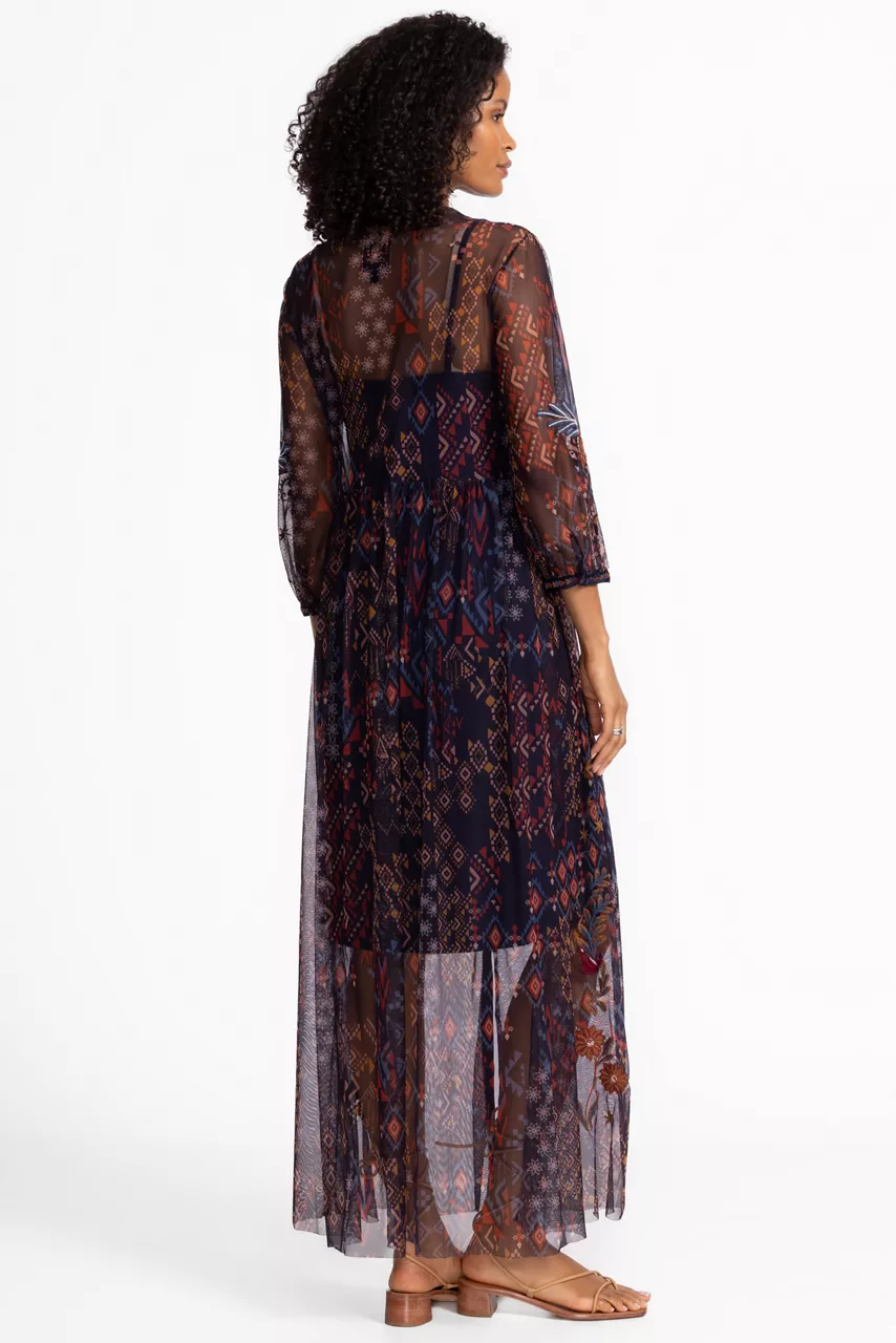 Johnny Was THEIA MESH DRESS Monika