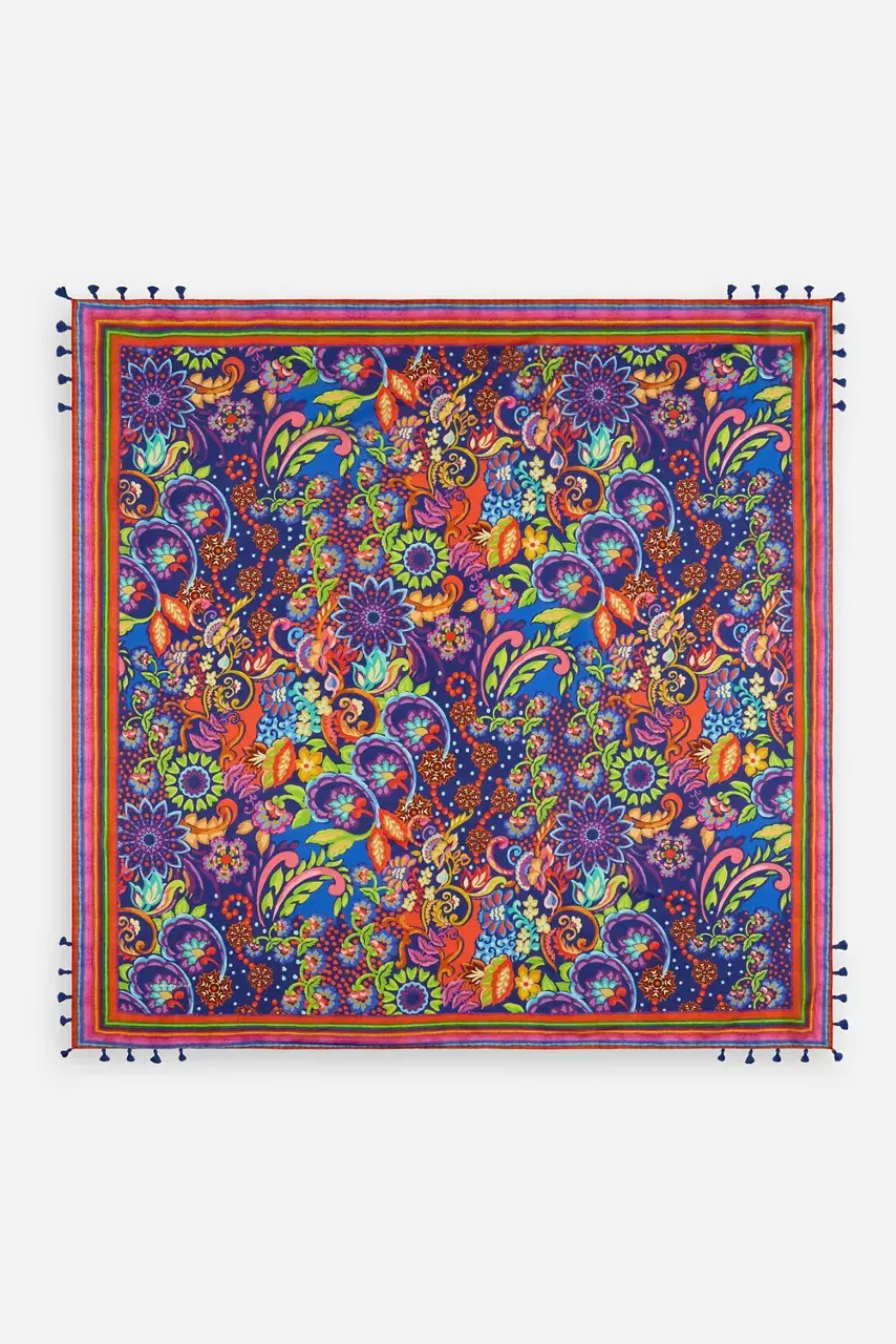 johnny was THERESA SILK SCARF Theresa Scarf