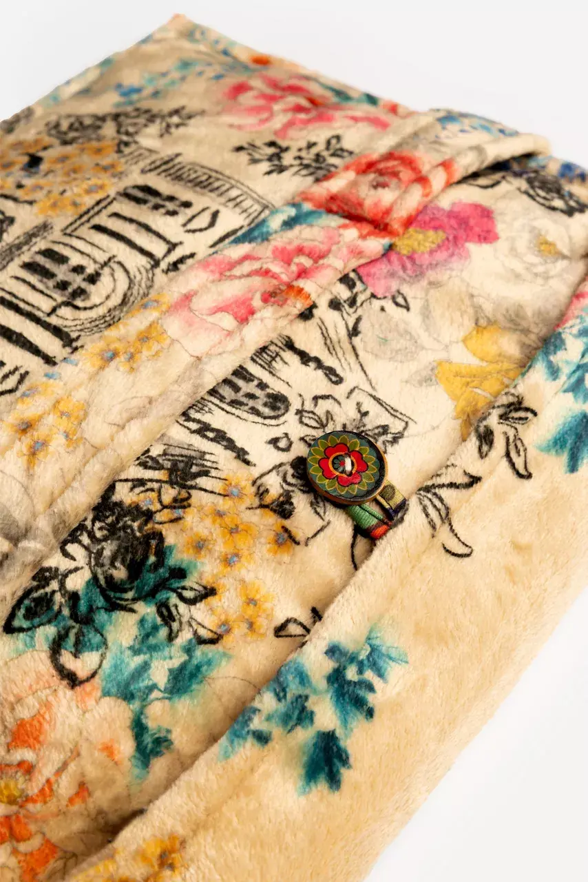 Johnny Was Travel Blanket Laville Scarf