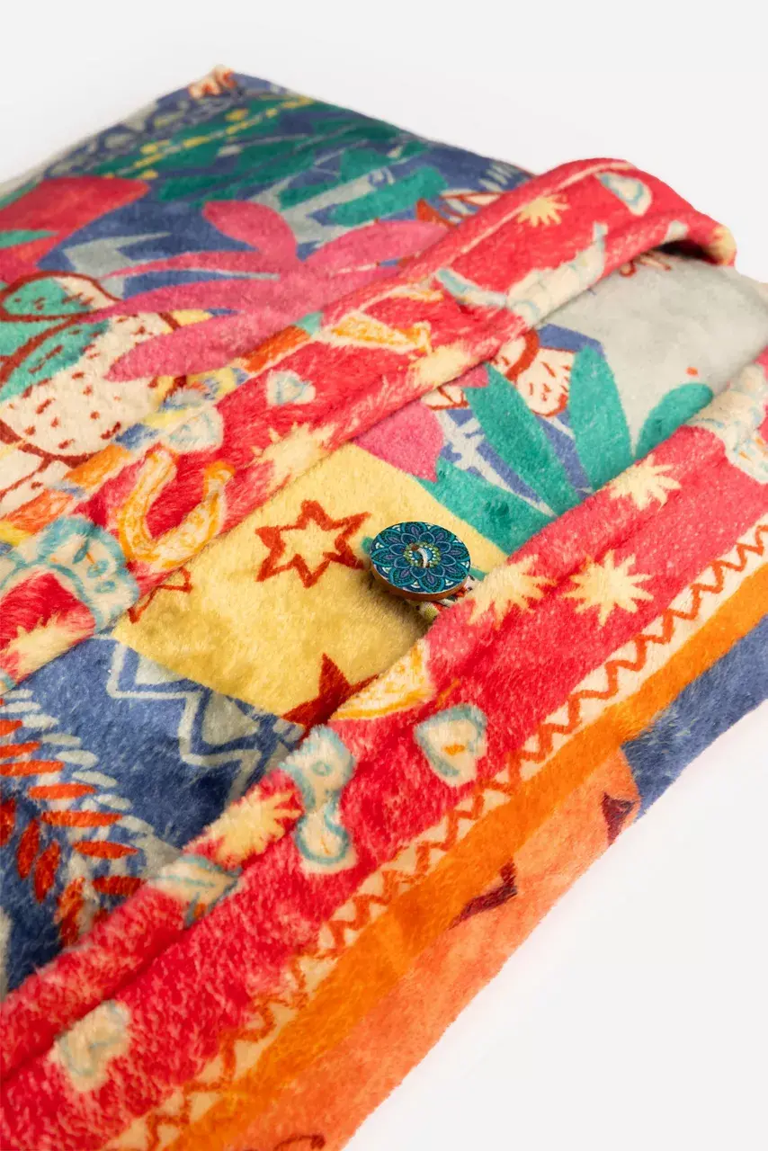 Johnny Was Travel Blanket Liberty Scarf