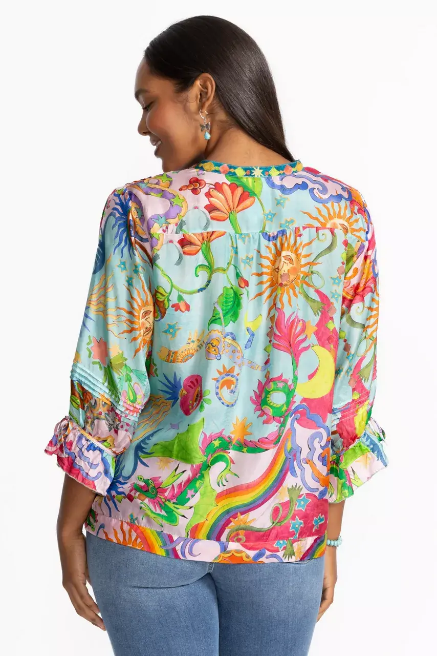 Johnny Was VACANZA BLOUSE Kayla