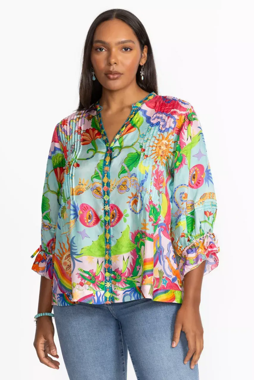 johnny was VACANZA BLOUSE Kayla
