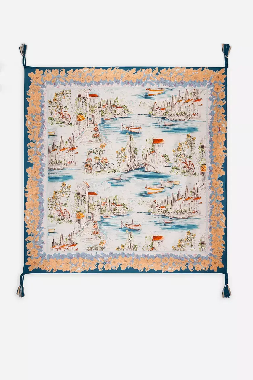 johnny was VAKASH SCARF Vakash