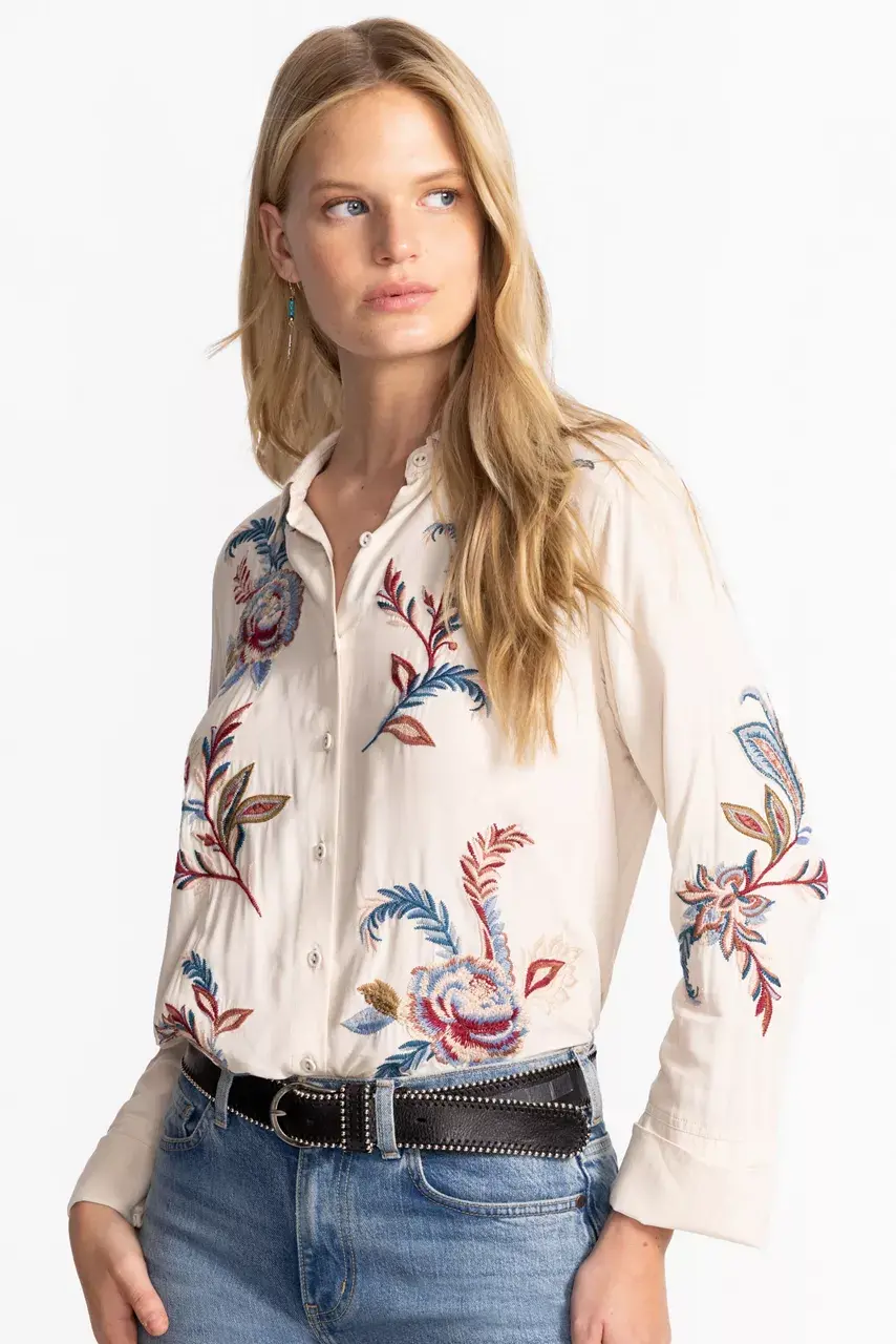 johnny was VINTAGE BUTTON DOWN SHIRT Shell