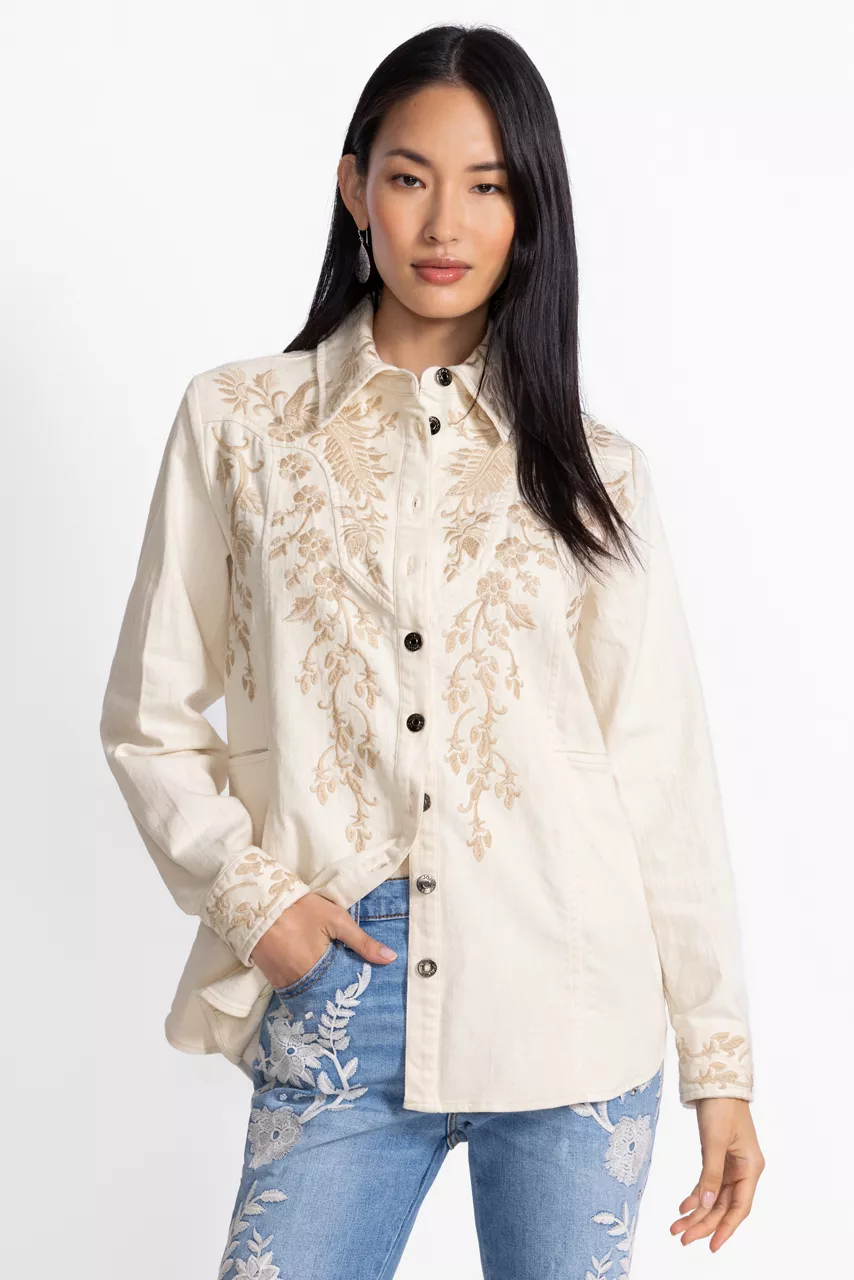 johnny was WESTERN SEAMED JACKET Artic Wolf