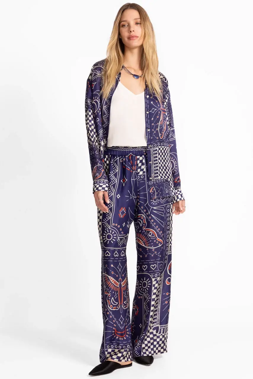 johnny was WIDE LEG PANT Keoki