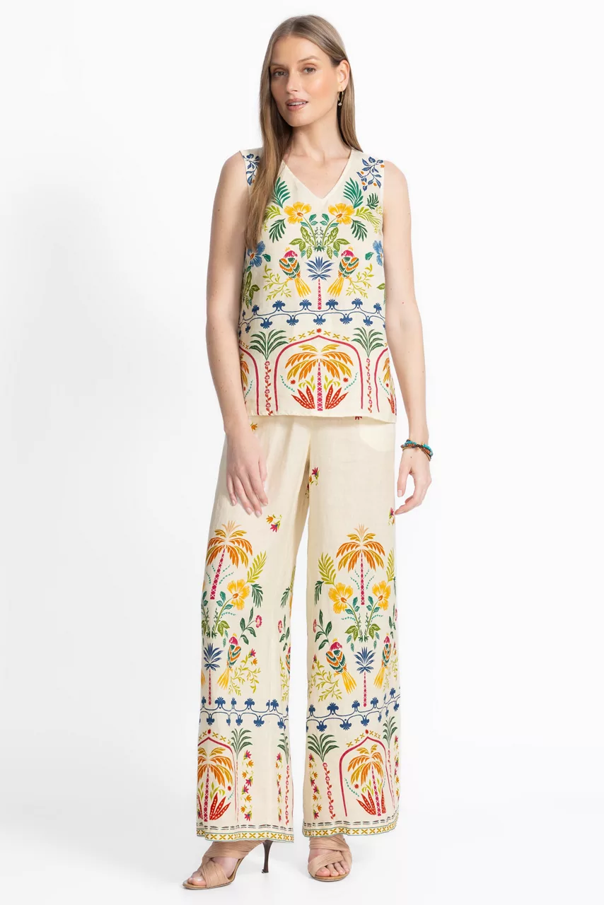 Johnny Was WIDE LEG PANT Soller