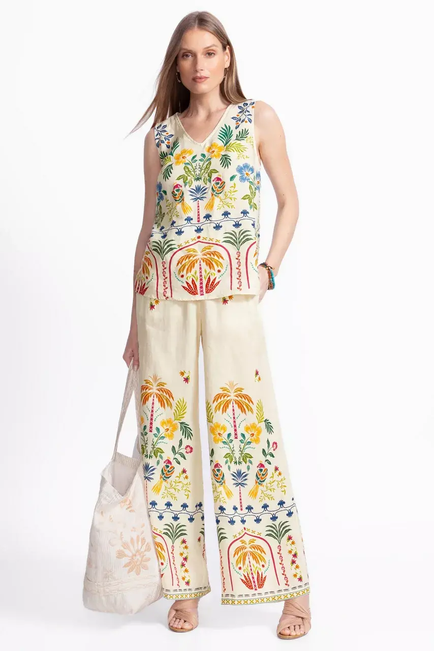 johnny was WIDE LEG PANT Soller