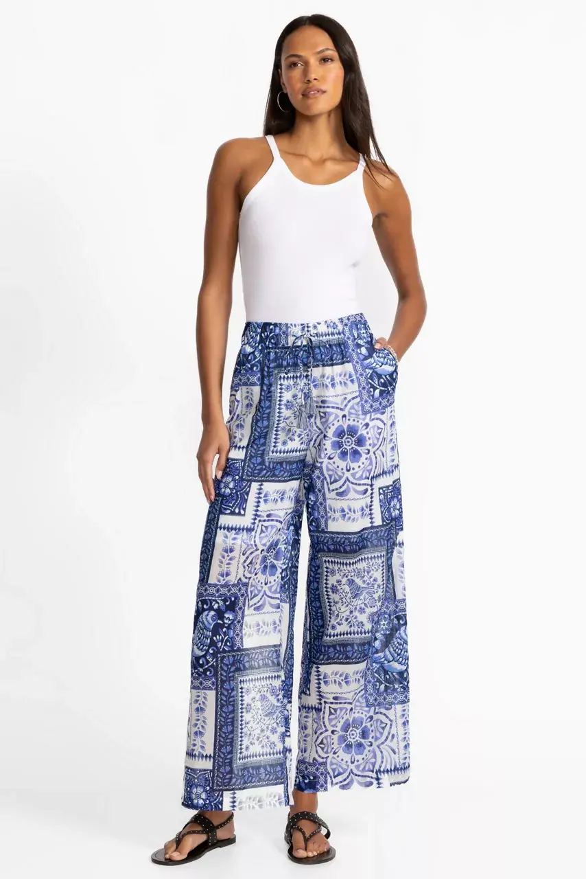 Johnny Was WIDE LEG PANT Starling