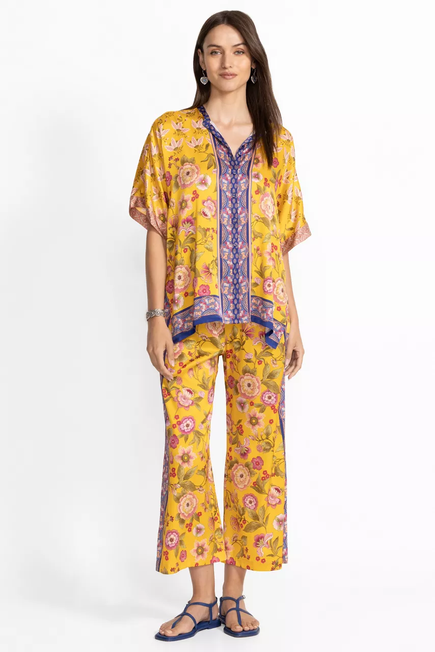 johnny was YASMIN CROPPED EASY PANT Camara