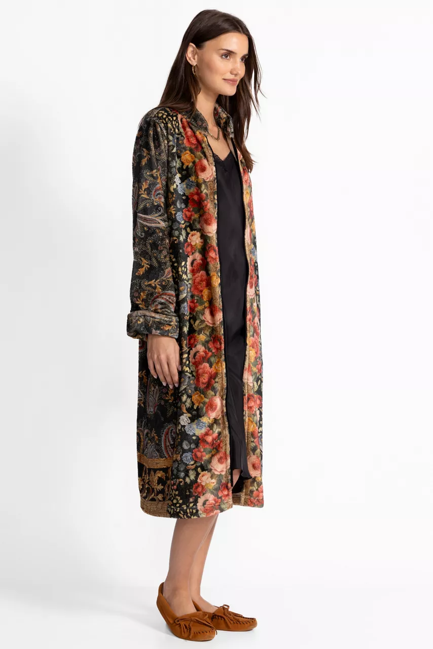 Johnny Was ZIP UP ROBE Leto