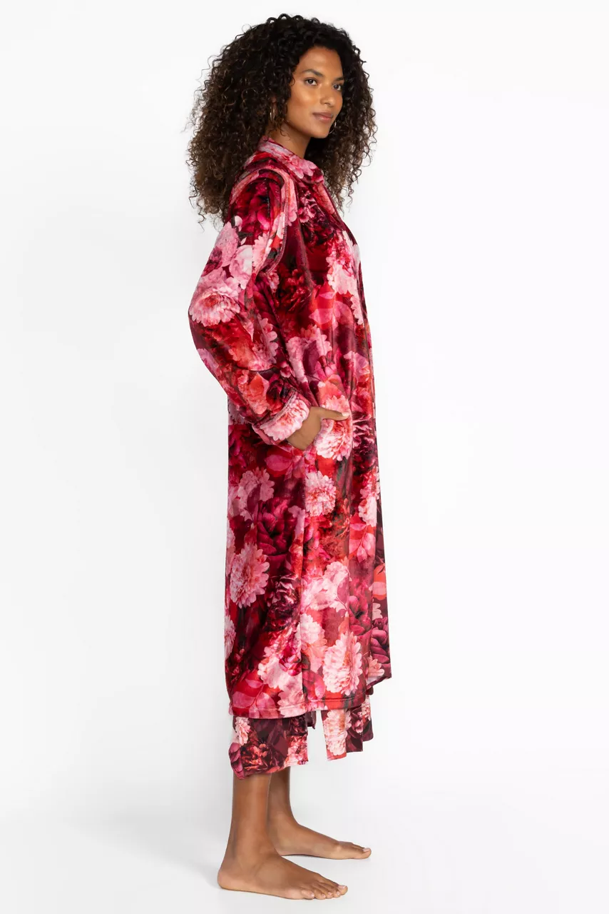 Johnny Was ZIP UP ROBE Rosas