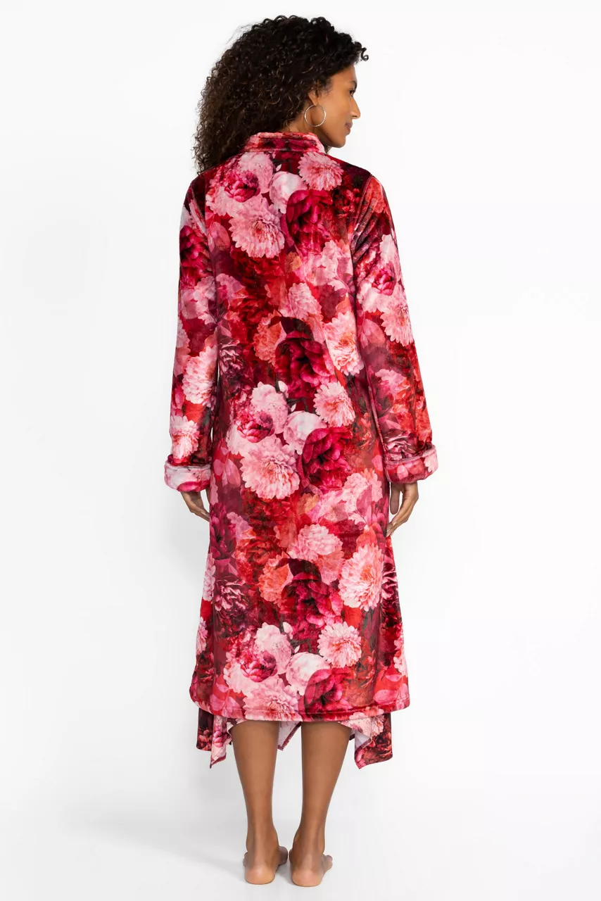 Johnny Was ZIP UP ROBE Rosas