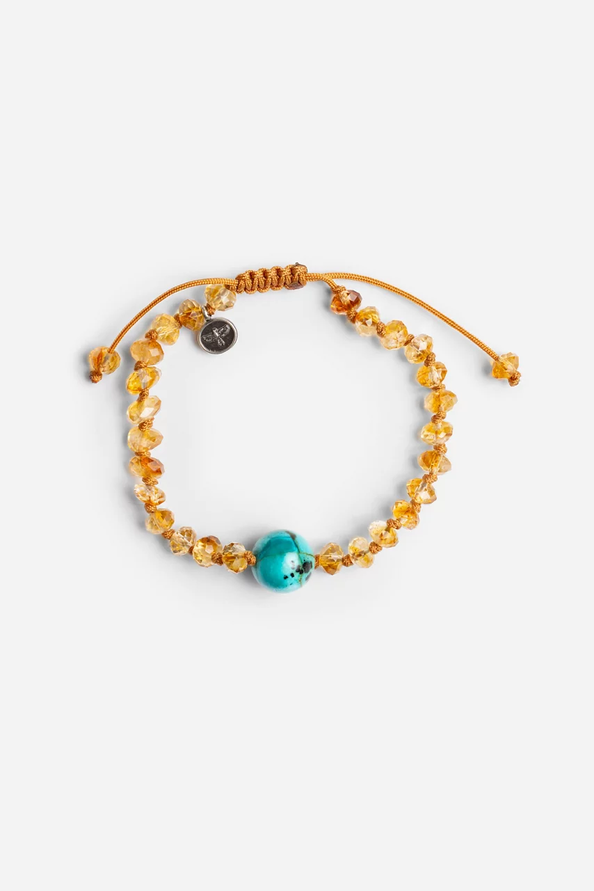 johnny was JOSEPH BROOKS CITRINE BRACELET Burnt Orange