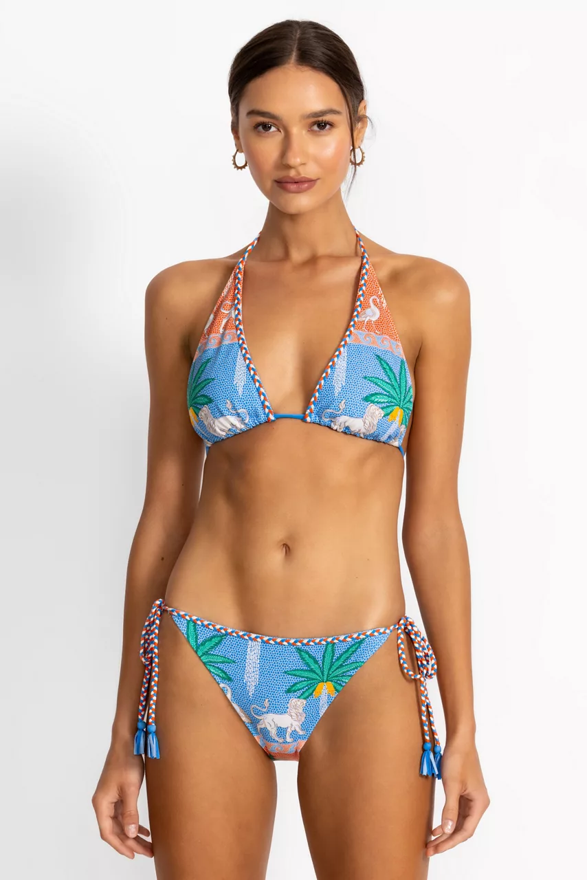 johnny was JW X PAOLITA BRAID STRING BIKINI TOP Circes Garden