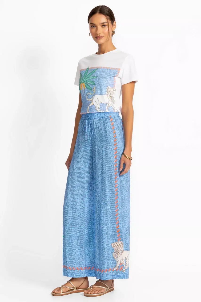 Johnny Was JW X PAOLITA PIGALLE TROUSERS Circes Ocean