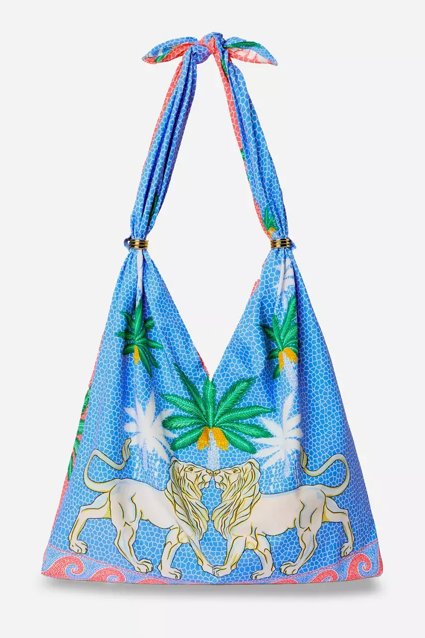 Johnny Was JW X PAOLITA RING BEACH BAG Circes Garden