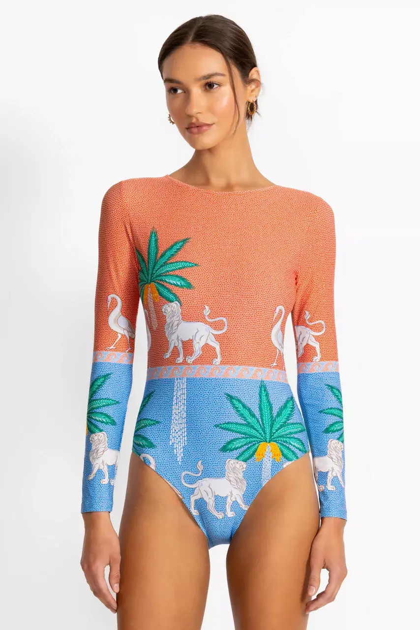 Johnny Was JW X PAOLITA SURF ONE PIECE Circes Garden