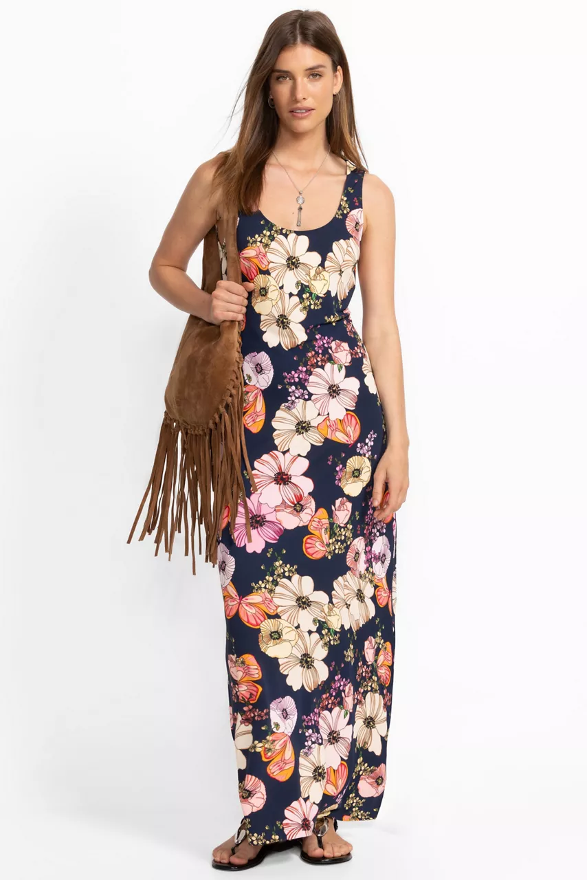 johnny was KHAI TANK MAXI DRESS Rosabelia Dress Blues