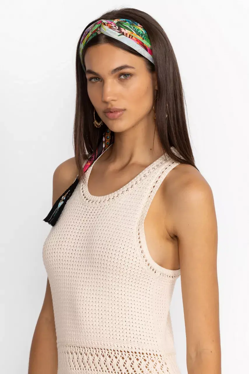 Johnny Was MILLER TIGRE SCARF Miller Tigre Scarf Print