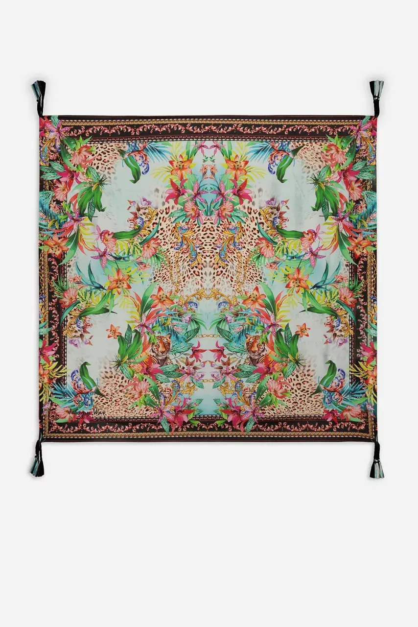 johnny was MILLER TIGRE SCARF Miller Tigre Scarf Print