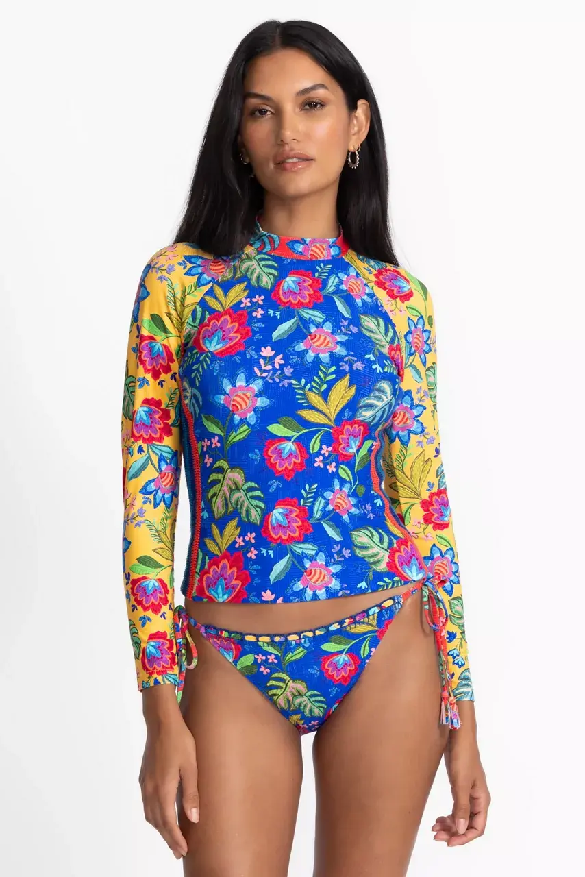 Johnny Was RUMBA MIX LONG SLEEVE SURF SHIRT Rumba Mix