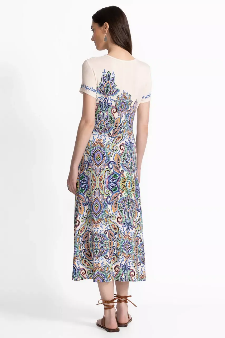 Johnny Was THE JANIE FAVORITE CAP SLEEVE DRESS Ruta