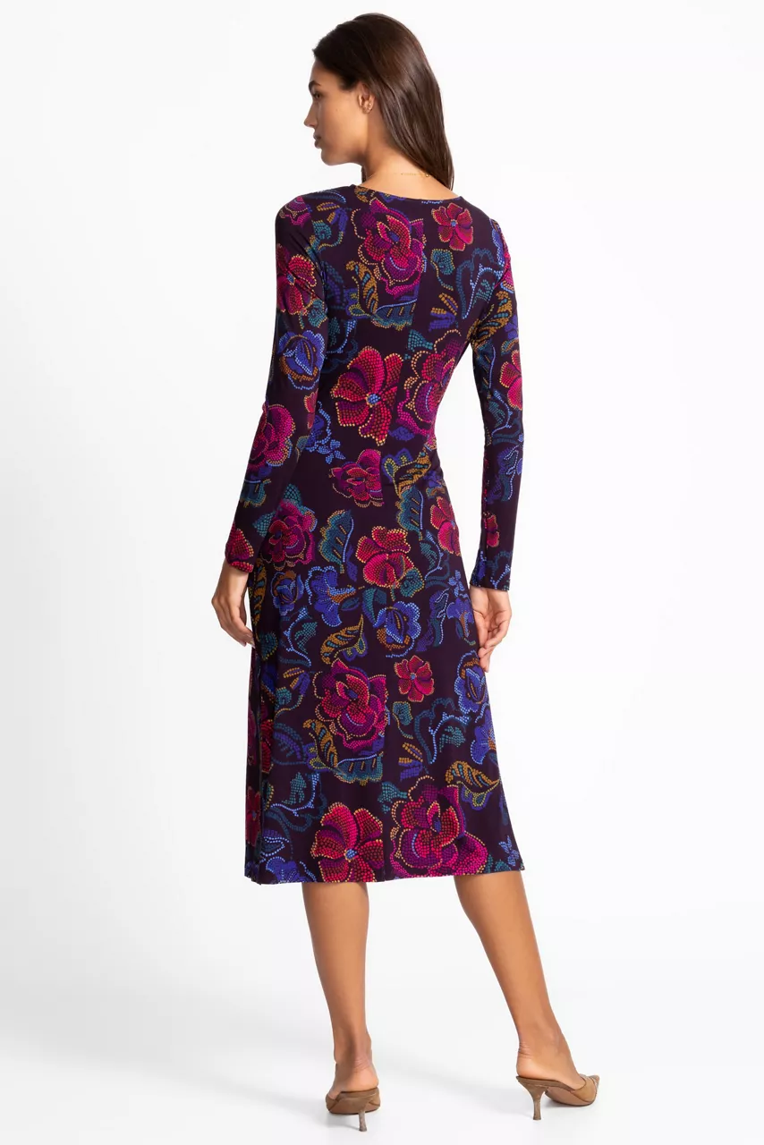 Johnny Was THE JANIE FAVORITE LONG SLEEVE TIE FRONT Aphaia