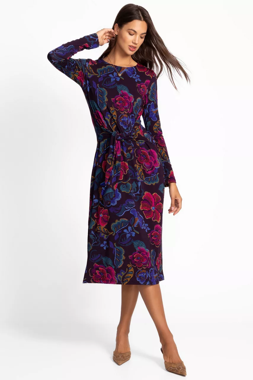 johnny was THE JANIE FAVORITE LONG SLEEVE TIE FRONT Aphaia