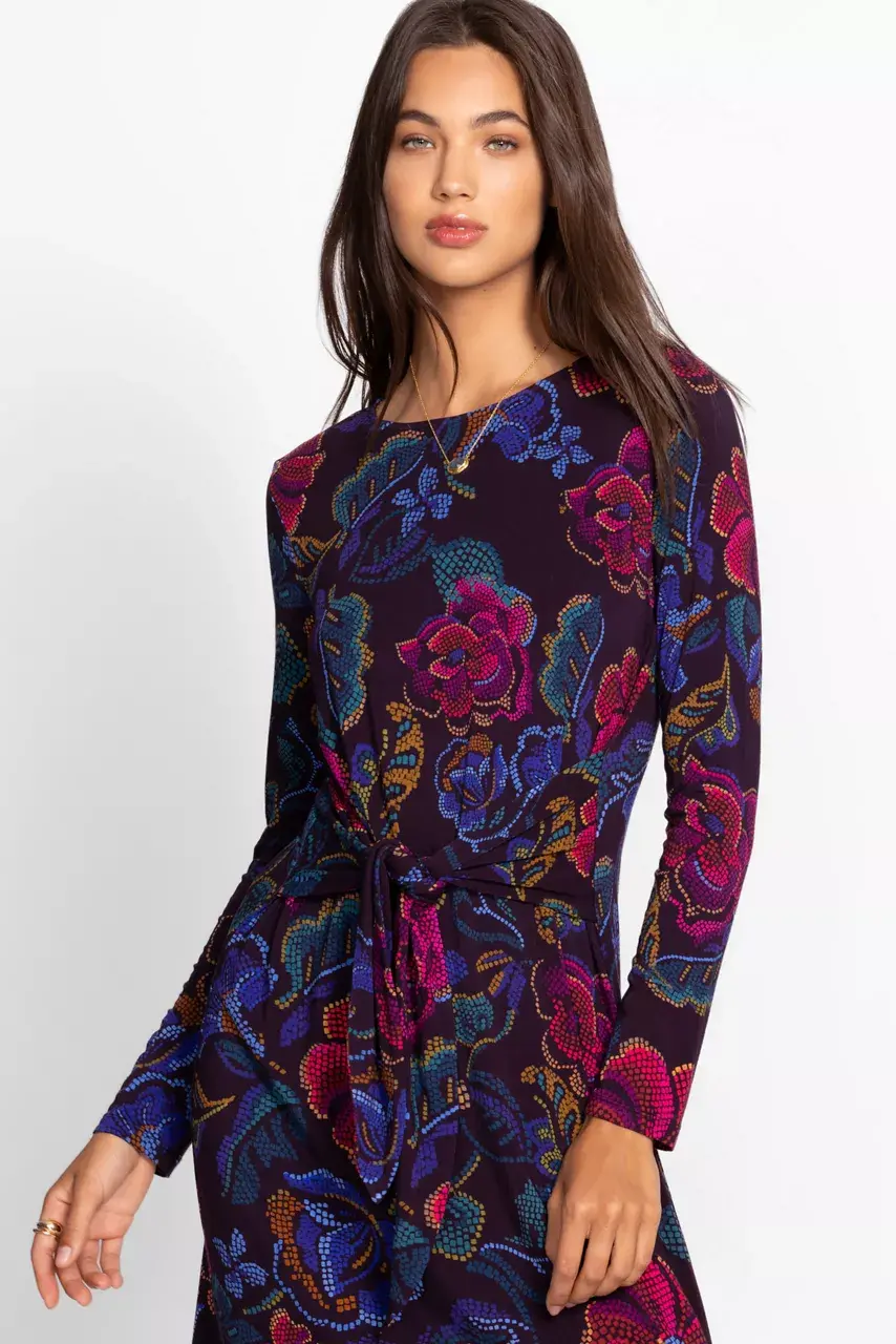 Johnny Was THE JANIE FAVORITE LONG SLEEVE TIE FRONT Aphaia