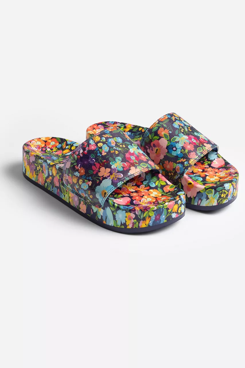 Johnny Was WILD BLOOM PLATFORM POOL SLIDE Wild Bloom