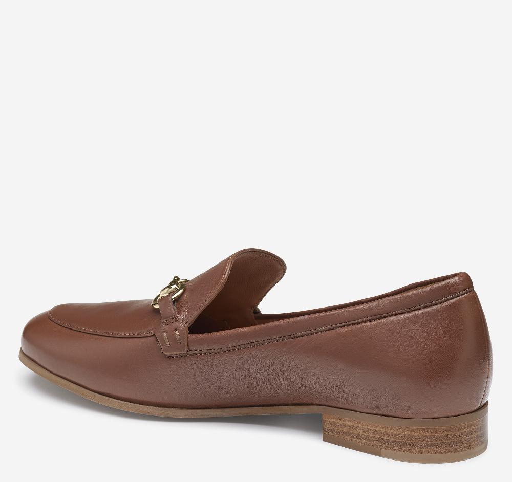 Johnston & Murphy Ali Bit Loafer Cognac Glove Leather