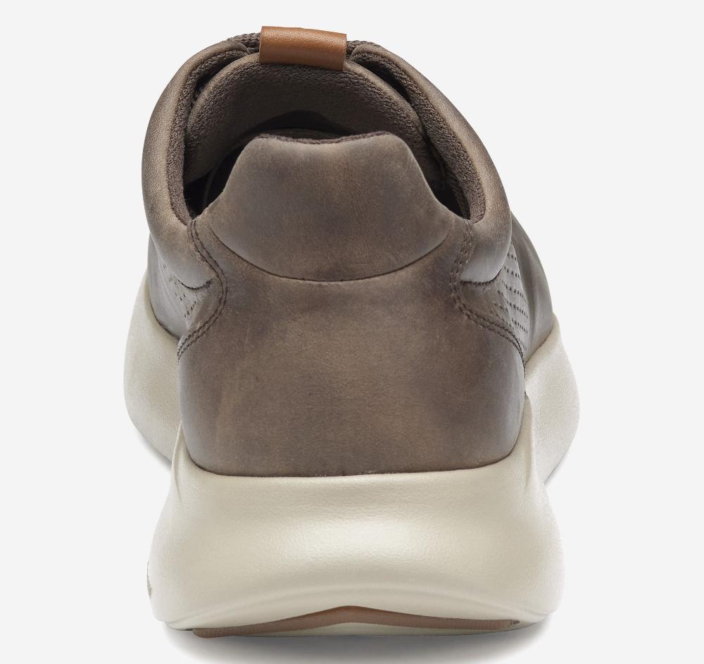 Johnston & Murphy Amherst 2.0 Embossed U-Throat Stone Oiled Full Grain