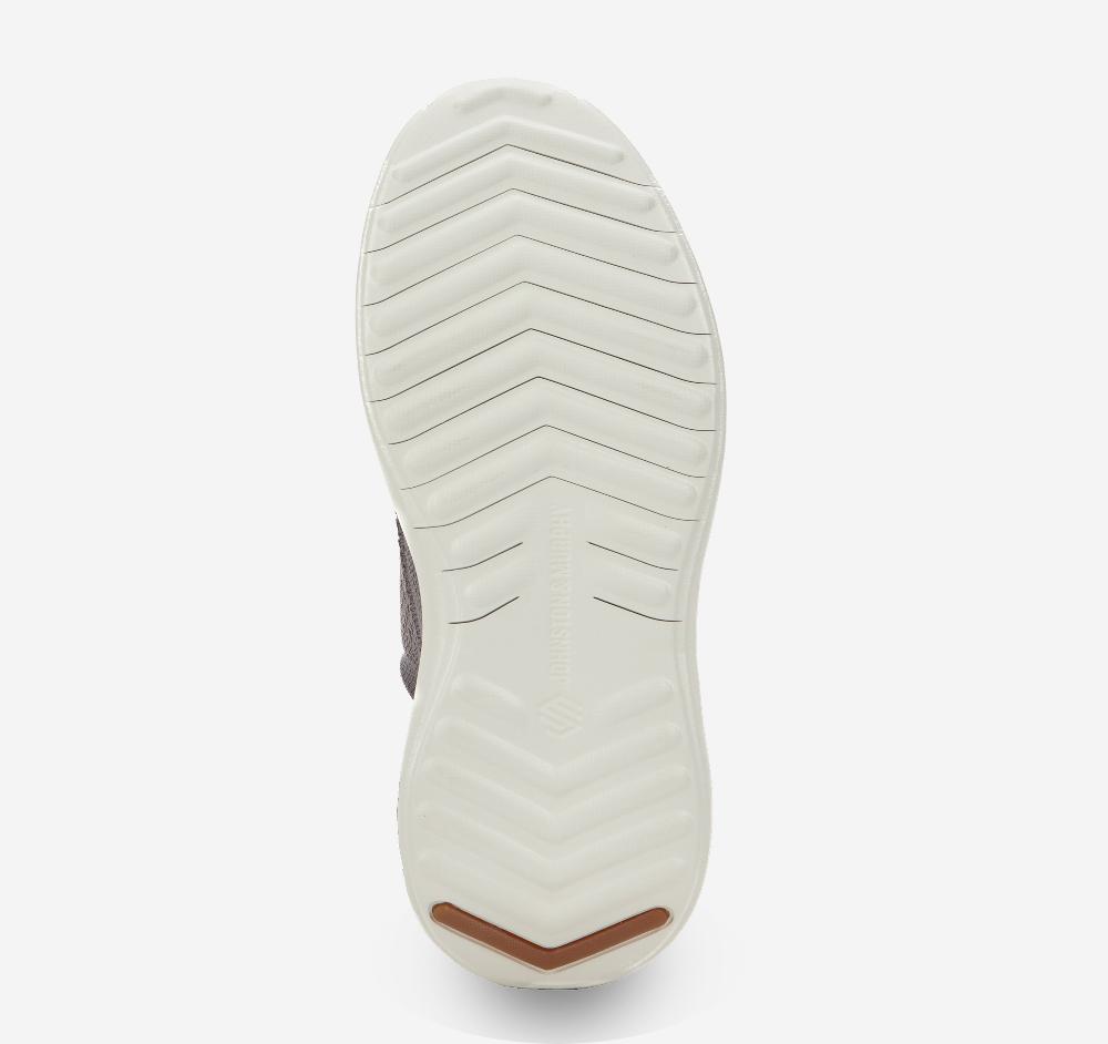 Johnston & Murphy Amherst 2.0 Knit Plain Toe Gray Knit