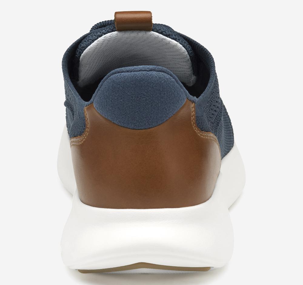 Johnston & Murphy Amherst 2.0 Knit Plain Toe Navy Knit