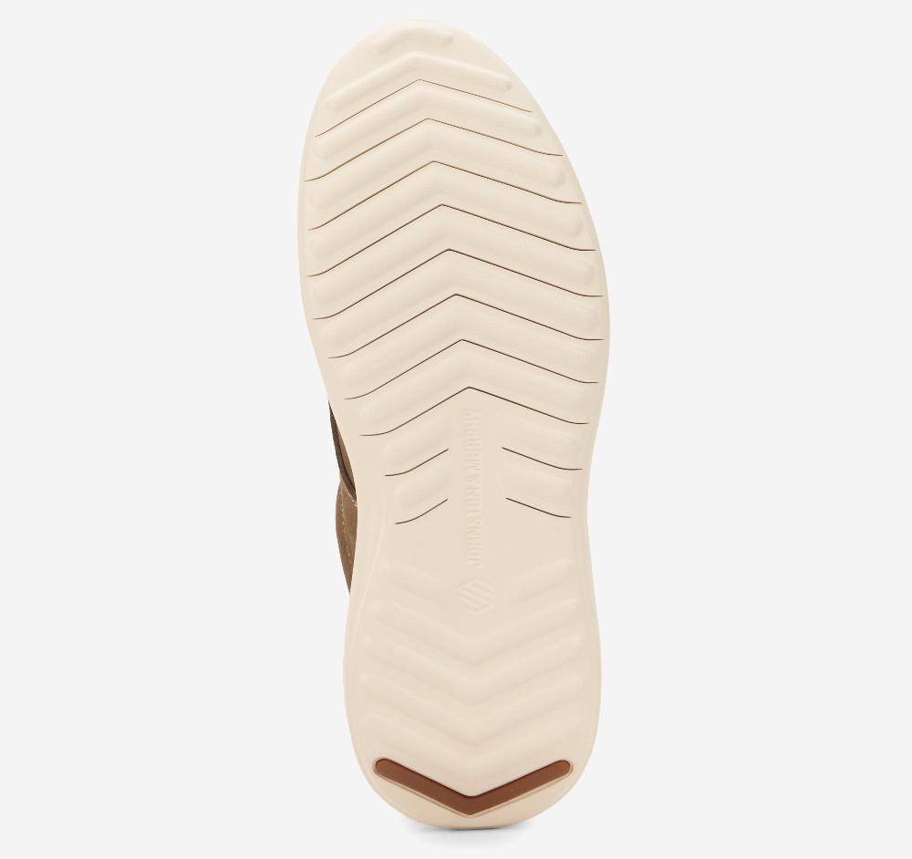 Johnston & Murphy Amherst 2.0 Plain Toe Tan Full Grain Leather