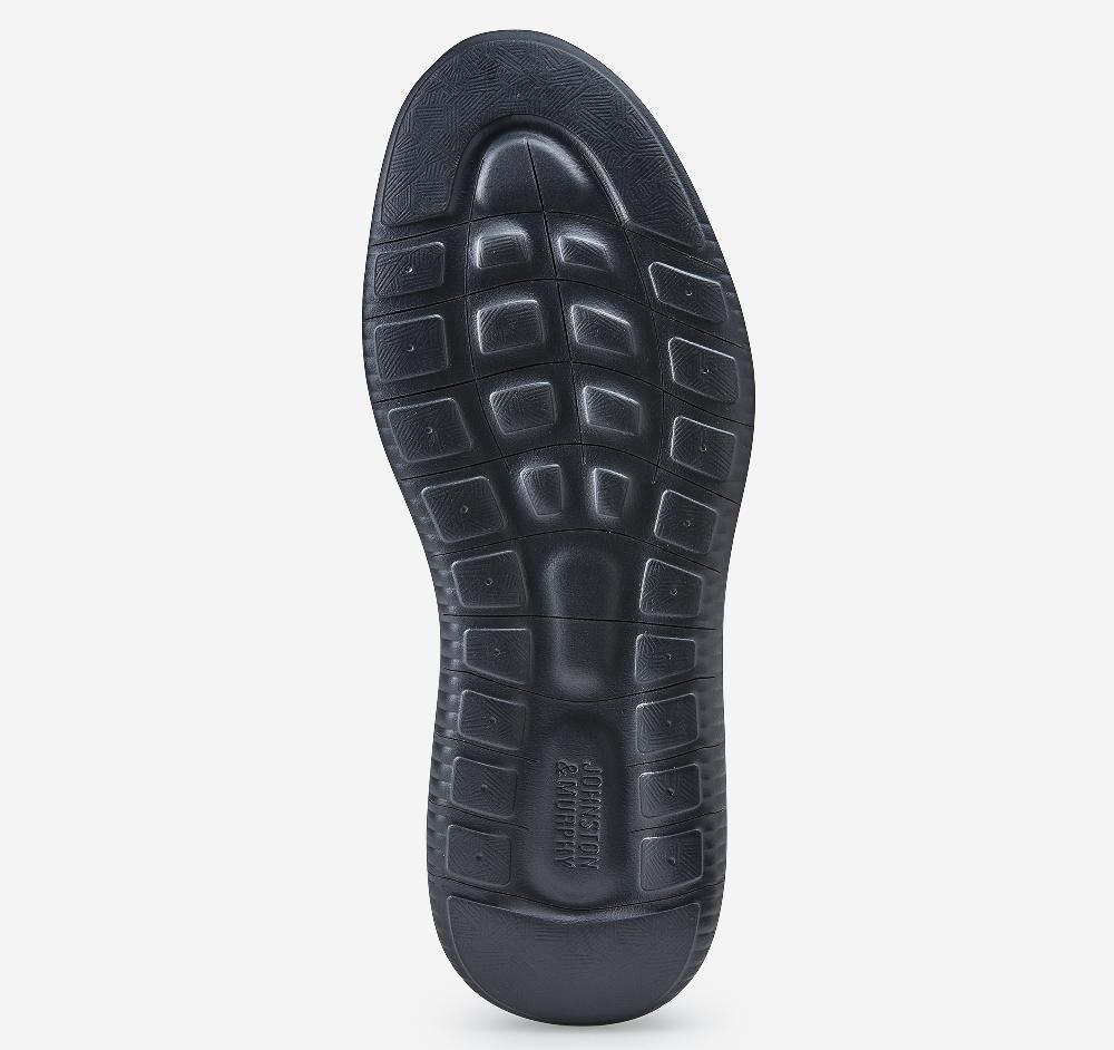 Johnston & Murphy Amherst Wool U-Throat Dark Gray Wool