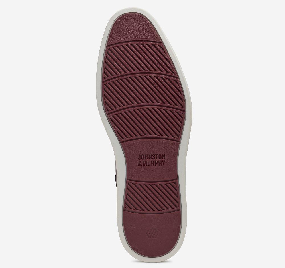 Johnston & Murphy Brody Chelsea Boot Brown Hand-Stained Full Grain