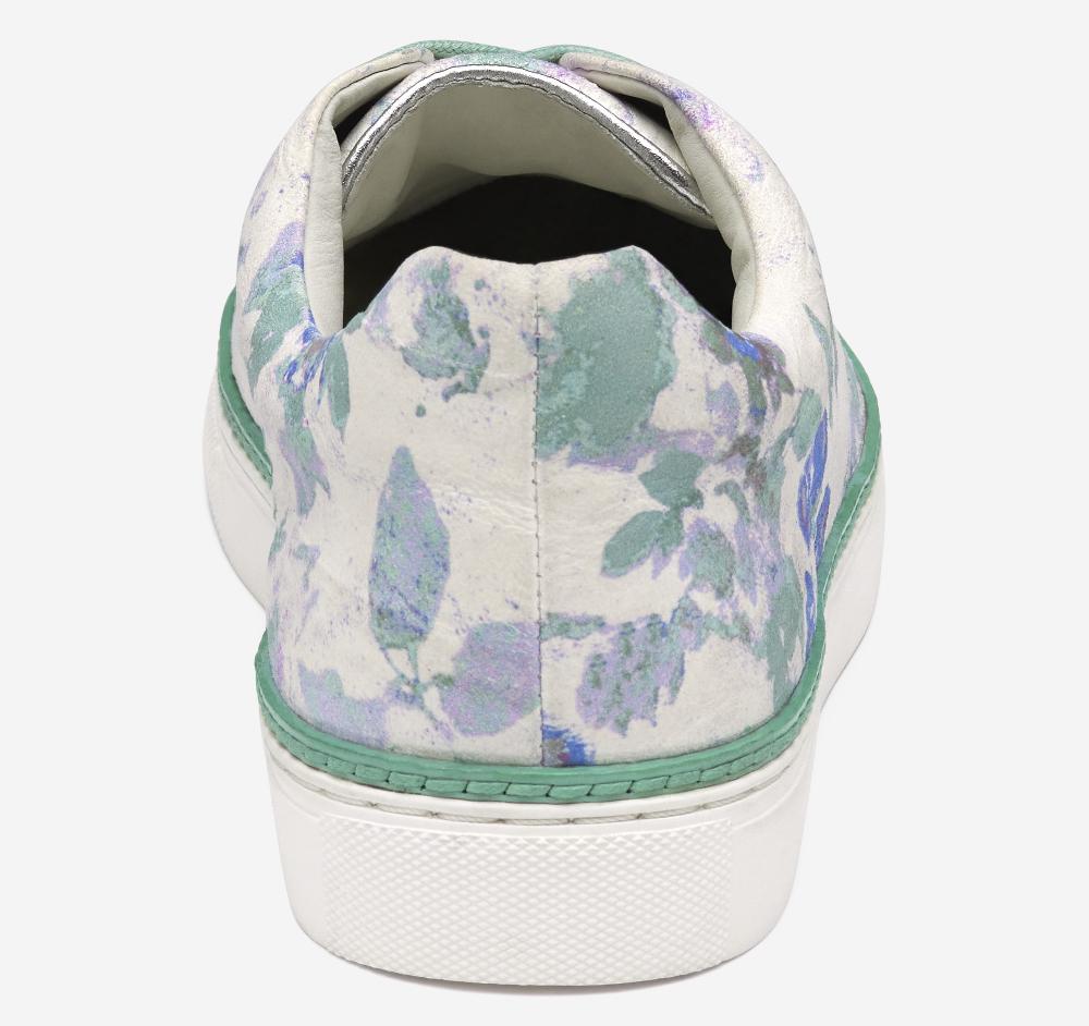 Johnston & Murphy Callie Lace-to-Toe Multi Floral Sheepskin