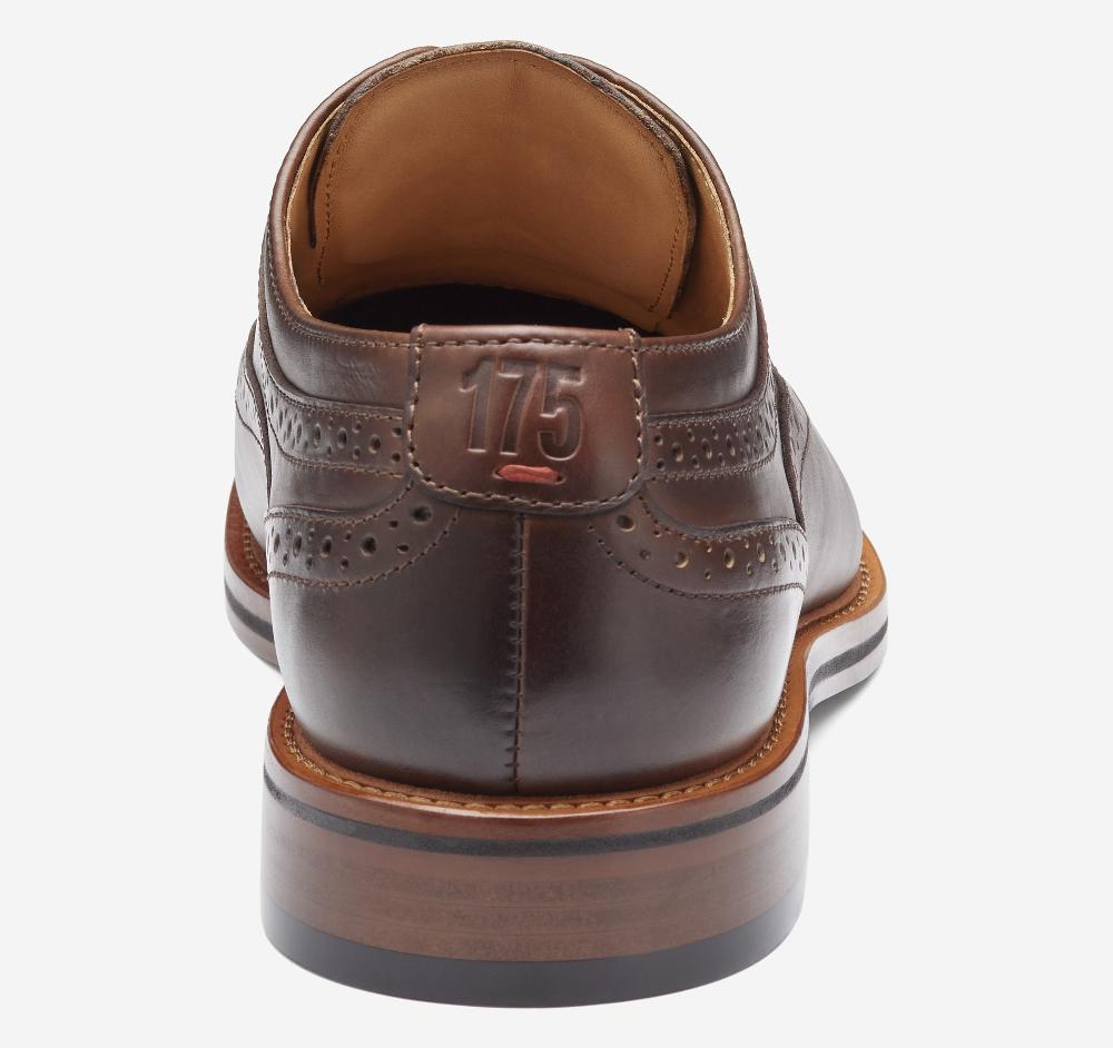 Johnston & Murphy Conard 2.0 175th Anniversary Cap Toe Tan Oiled American Full Grain