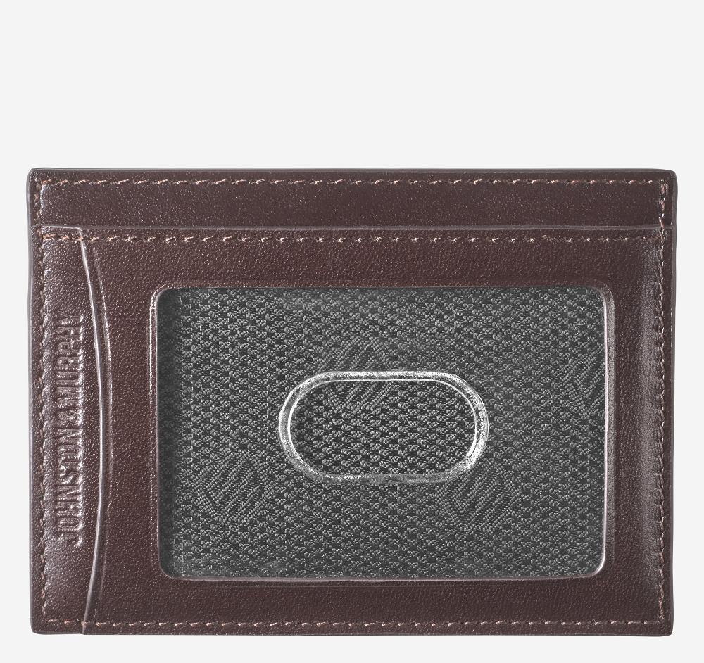 Johnston & Murphy Hand-Painted Weekender Case Mahogany Multi