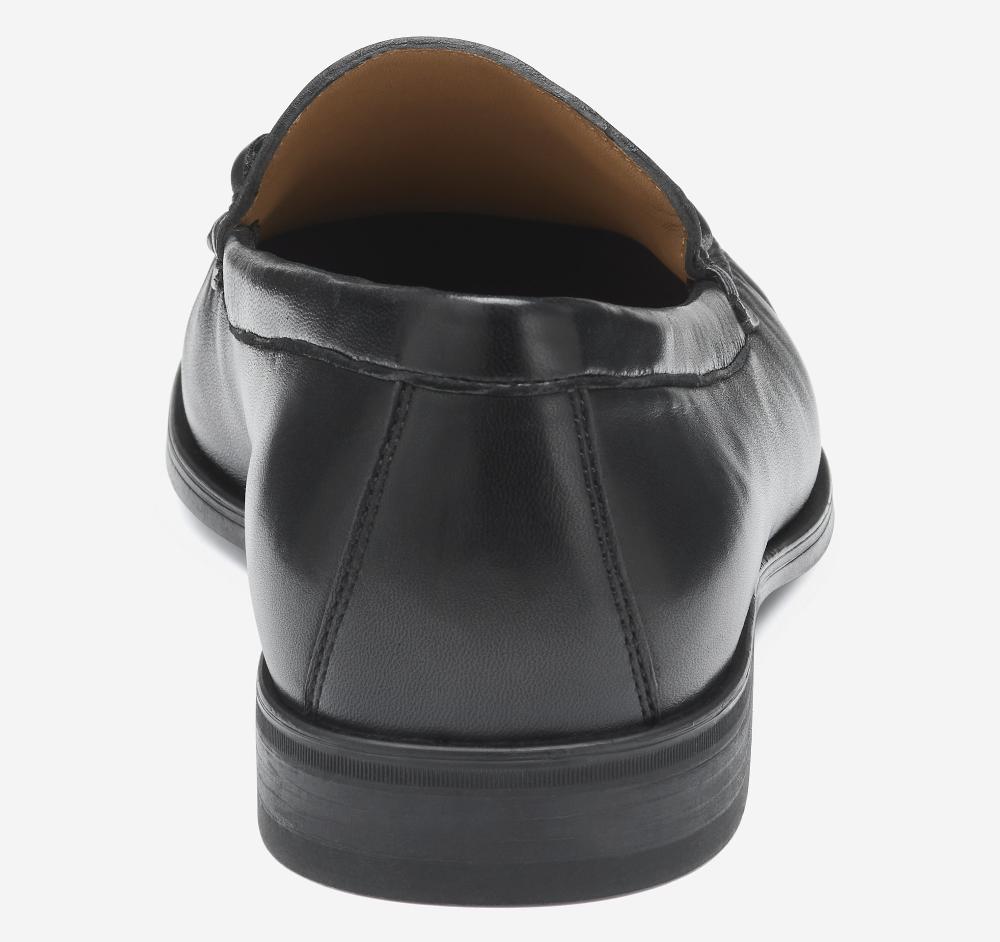 Johnston & Murphy Harrison Bit Loafer Black Glove Leather