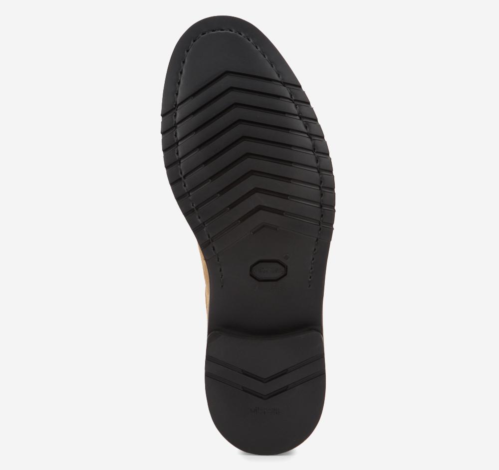 Johnston & Murphy Hartford Chelsea Boot Beige Italian Suede