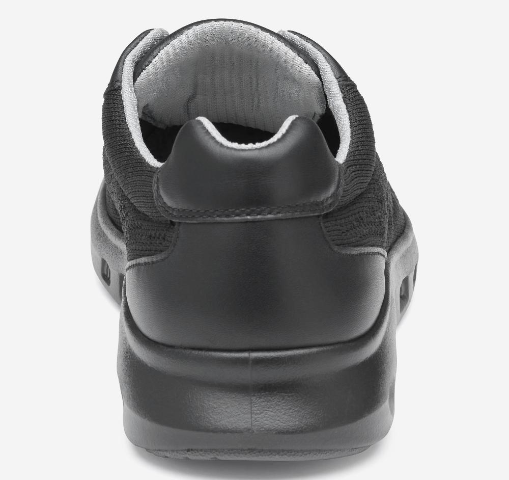 Johnston & Murphy Activate Knit Plain Toe Black Knit