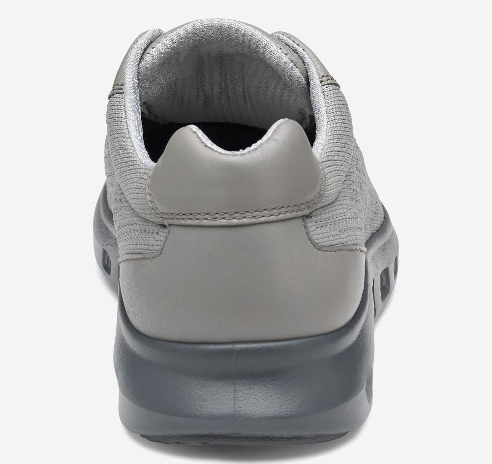 Johnston & Murphy Activate Knit Plain Toe Gray Knit